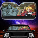 Edward And Alphonse Fullmetal Alchemist Car Auto Sunshades