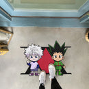 Hunter X Hunter Anime Custom Shape Rubber Doormat Home Decor