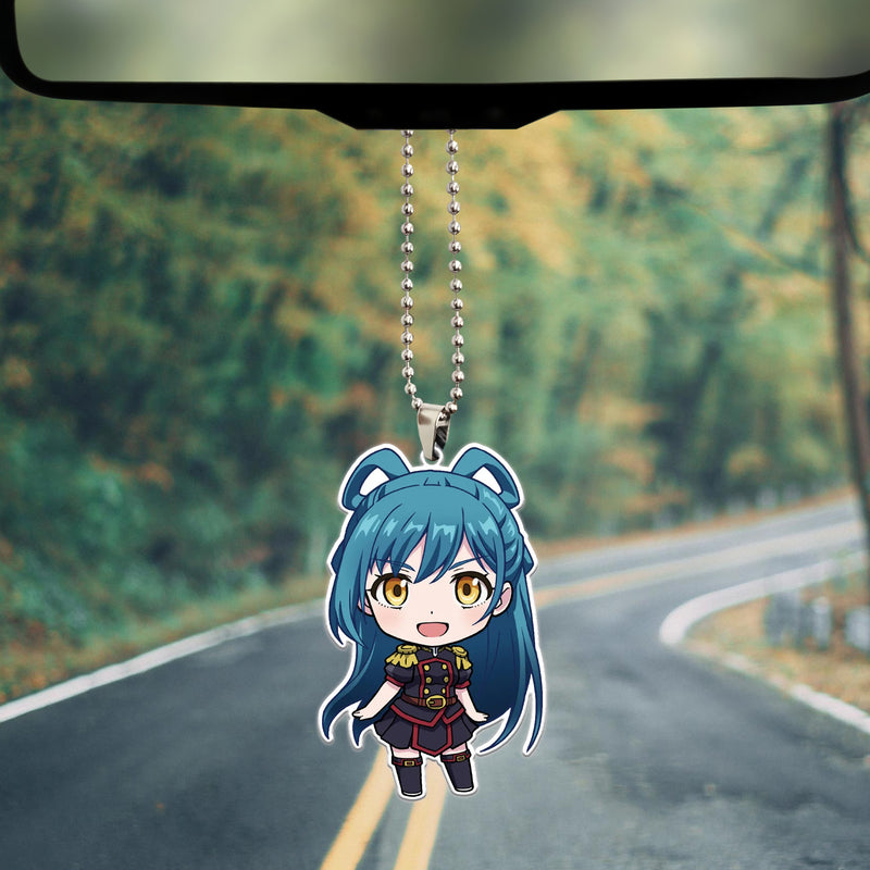 Anime Mato Seihei No Slave Himari Azuma Car Ornament Custom Car Accessories Decorations