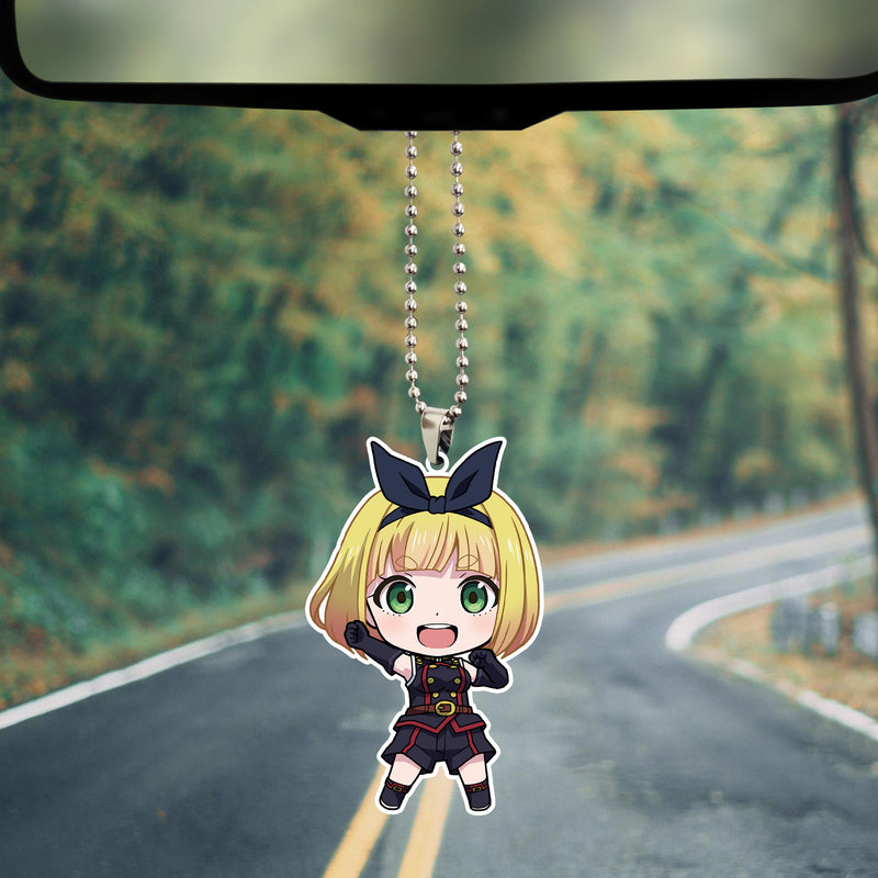 Anime Mato Seihei No Slave Shushu Suruga Car Ornament Custom Car Accessories Decorations
