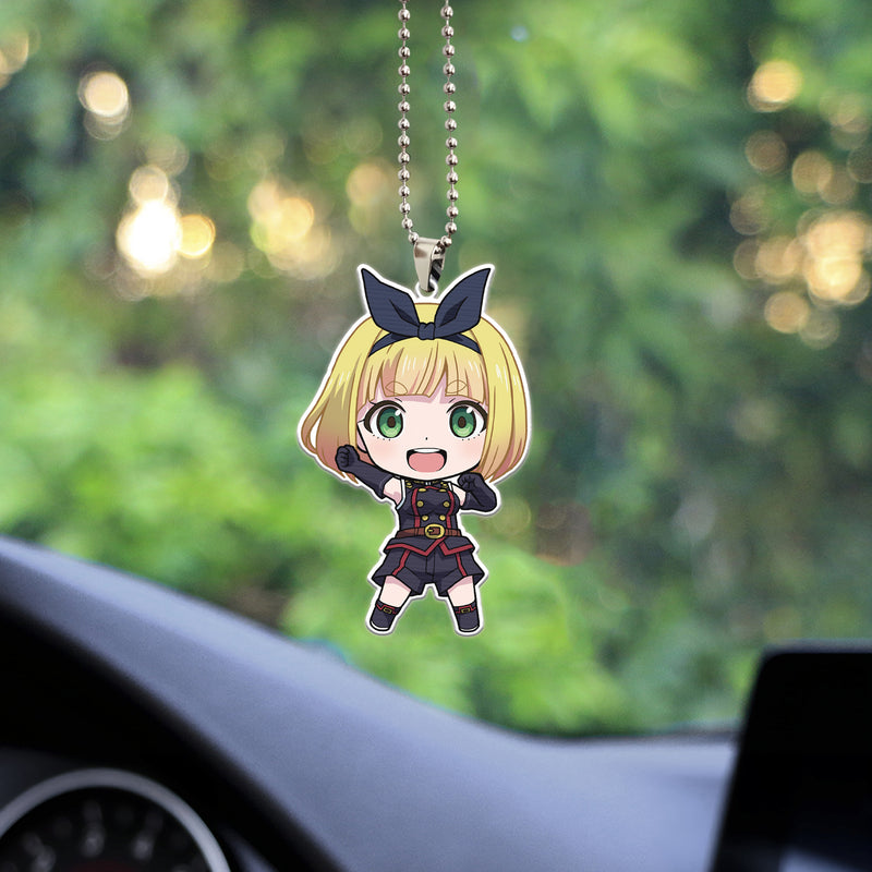 Anime Mato Seihei No Slave Shushu Suruga Car Ornament Custom Car Accessories Decorations