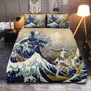 Arceus Vs Dialga The Great Wave Quilt Bed Sets