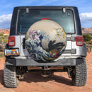 Arceus Vs iratina Palkia Dialga The Great Wave Jeep Car Spare Tire Cover