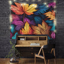 Autumn Leaf Colorfull Tapestry Room Decor
