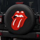 Funny Lady Lick Spare Tire Cover