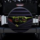 Baby Yoda Hide Car Spare Tire Cover