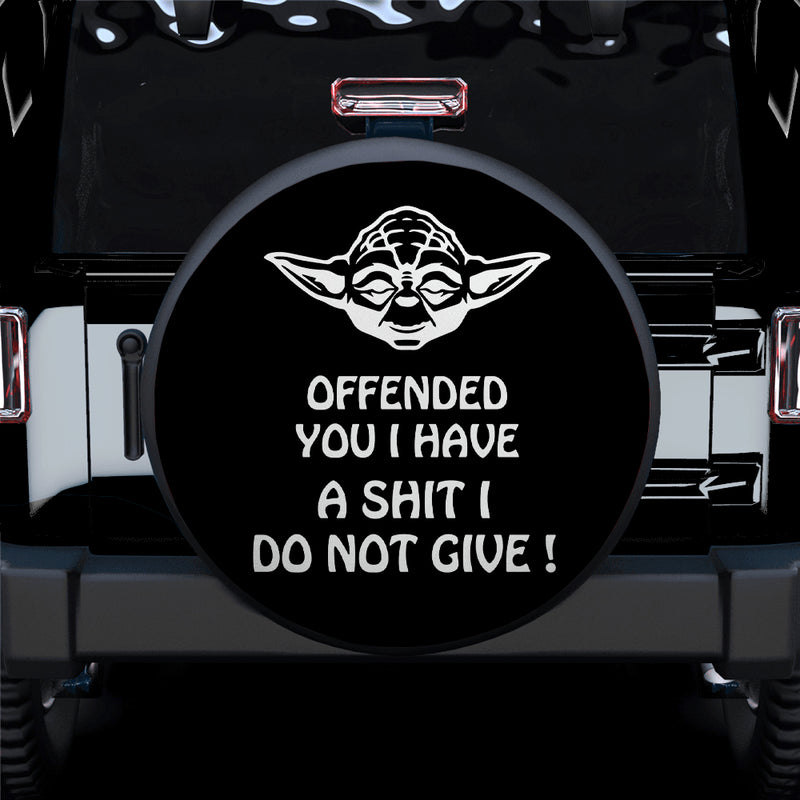 Baby Yoda A Shit I Do Not Give Car Spare Tire Cover