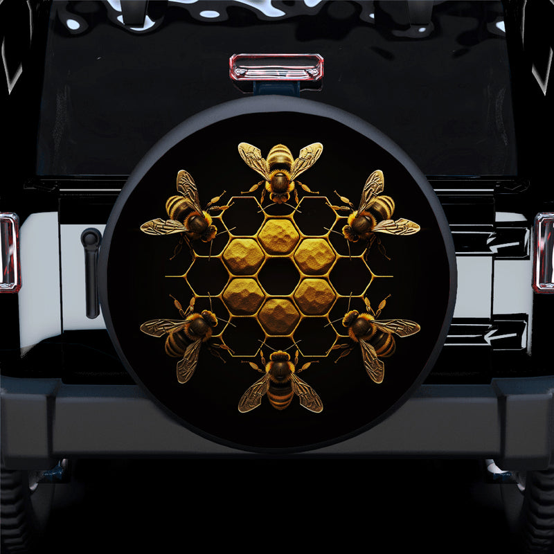 Bee Car Spare Tire Cover