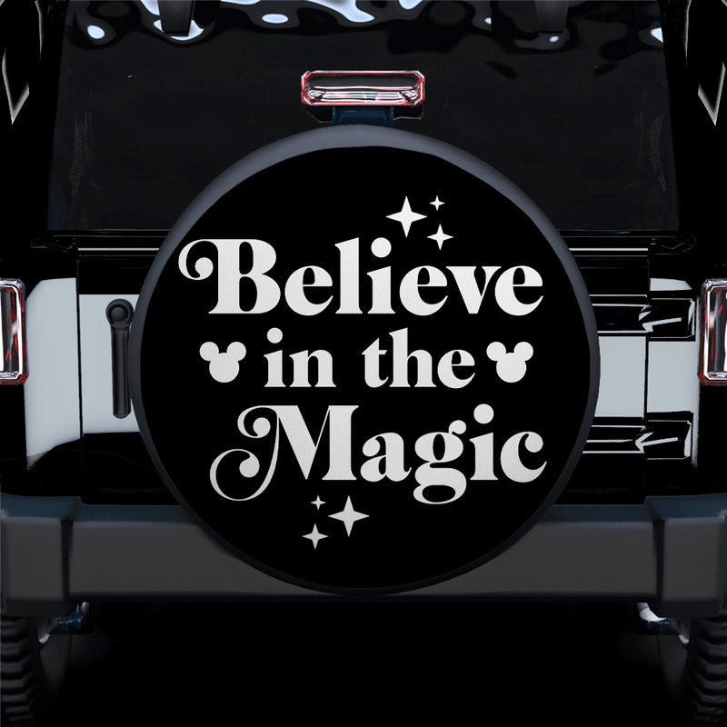 Believe In The Magic Car Spare Tire Cover