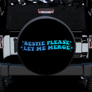 Bestie Please Let Me Merge Car Spare Tire Cover