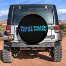 Bestie Please Let Me Merge Car Spare Tire Cover