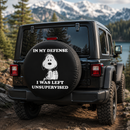 Snoopy In My Defense I Was Left Unsupervised Car Spare Tire Cover