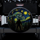 Bigfoot Starry Night Jeep Car Spare Tire Cover