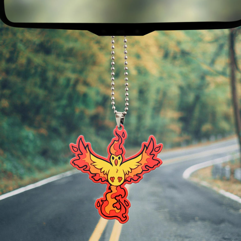 Moltres Legendary Pokemon Car Ornament Custom Car Accessories Decorations