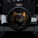 Black Cat Car Spare Tire Cover