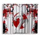 Blaziken Japan Style Window Curtain