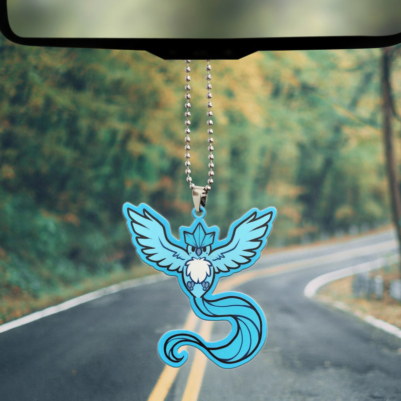 Articuno Legendary Pokemon Car Ornament Custom Car Accessories Decorations