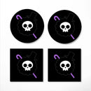 Brook One Piece Icon Skull Ceramic Drink Coasters