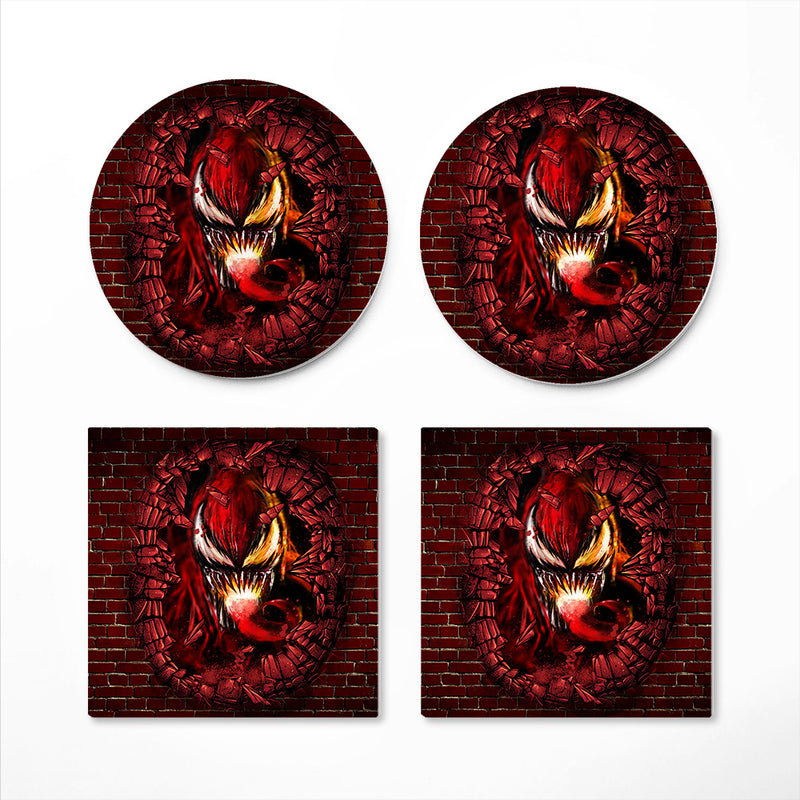 Canarge Break Wall Ceramic Drink Coasters