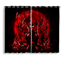 Carnage Moonlight Window Curtain
