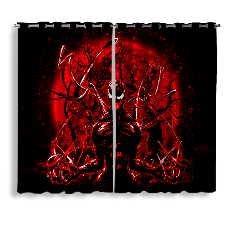 Carnage Moonlight Window Curtain