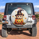 Cat Halloween Car Spare Tire Cover
