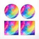 Colorfull Sky Ceramic Drink Coasters