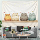 Cute Cats Tapestry Room Decor