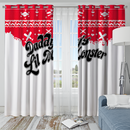 Daddy's Lil Monster Window Curtain