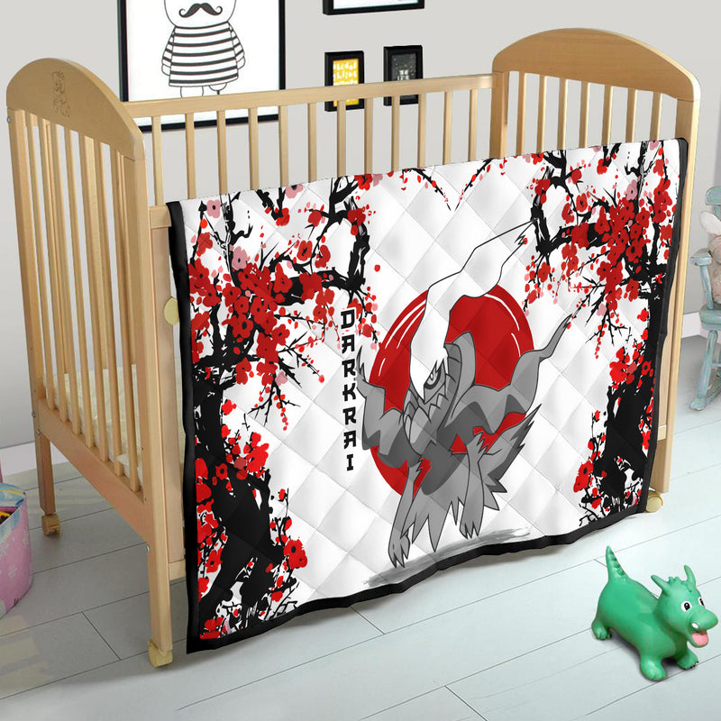 Darkrai Japan Style Quilt Blanket