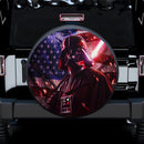 Darth Vader With USA Flag Car Spare Tire Cover