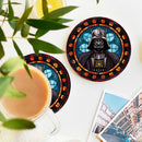 Darth Vader Stained Glass Drink Coasters