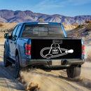 Darth Vader Star War Zip Truck Tailgate Decal Sticker