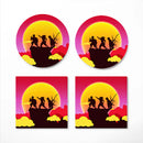 Demon Slayer Kimetsu No Yaiba Sunset Ceramic Drink Coasters