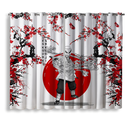 Sakonji Demon Slayer Anime Japan Style Window Curtain