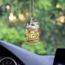 Demon Slayer Inosuke Get In Sit Down Shut Up Hang On Car Ornament Custom Car Accessories Decorations