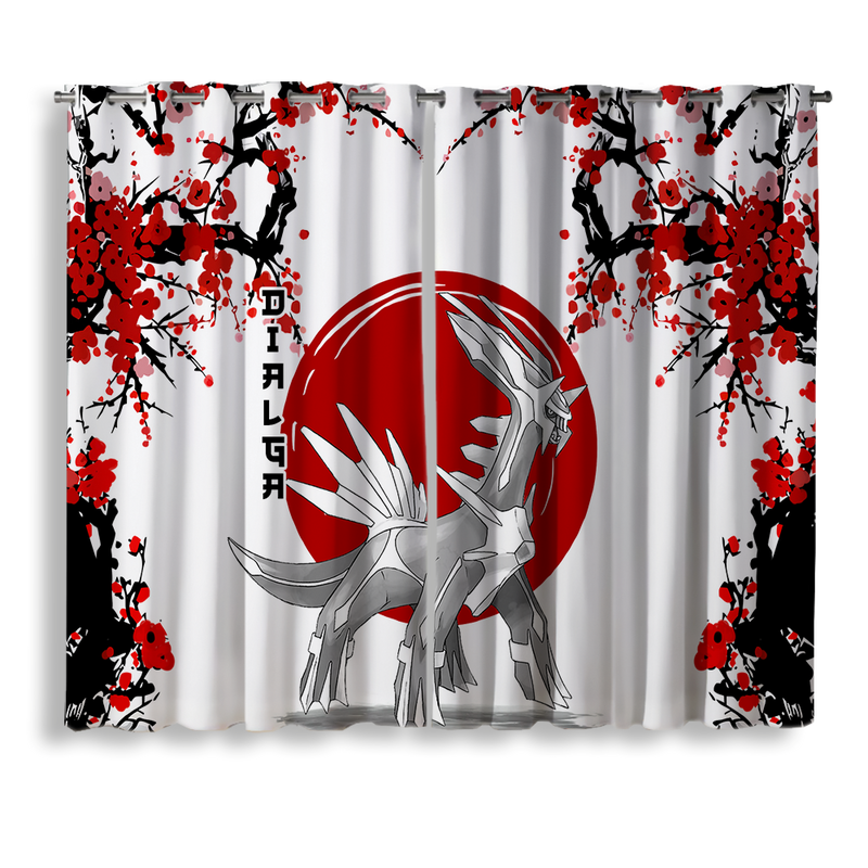 Dialga Japan Style Window Curtain
