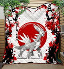 Dialga Japan Style Quilt Blanket