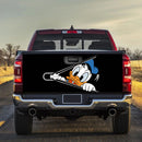 Donal Duck Disney Zipper Truck Tailgate Decal Sticker