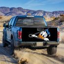 Donal Duck Disney Zipper Truck Tailgate Decal Sticker