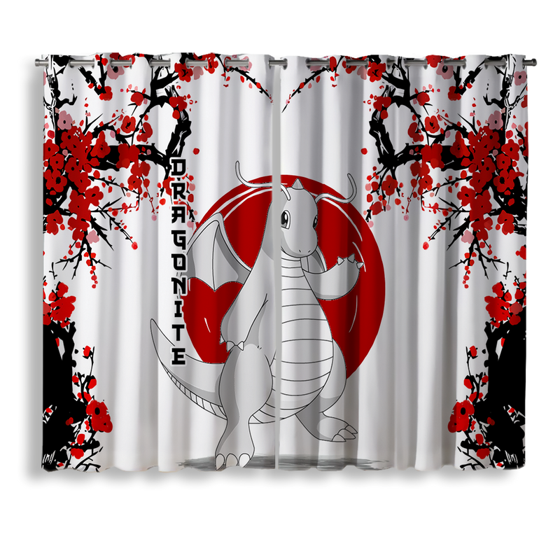Dragonite Japan Style Window Curtain