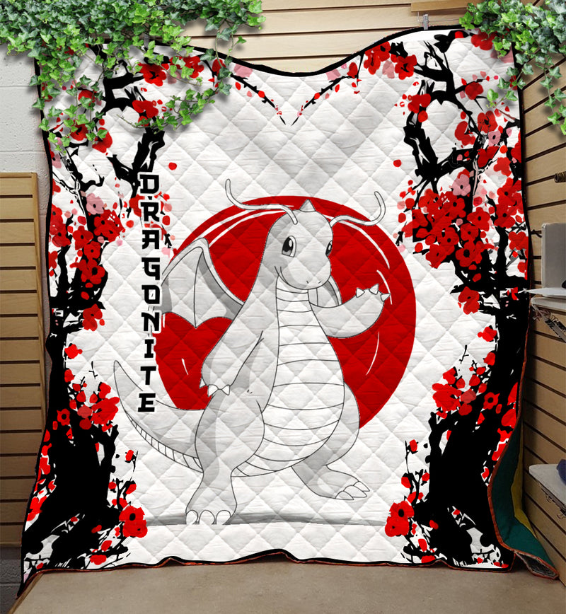 Dragonite Japan Style Quilt Blanket
