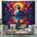 Duck At Night Tapestry Room Decor