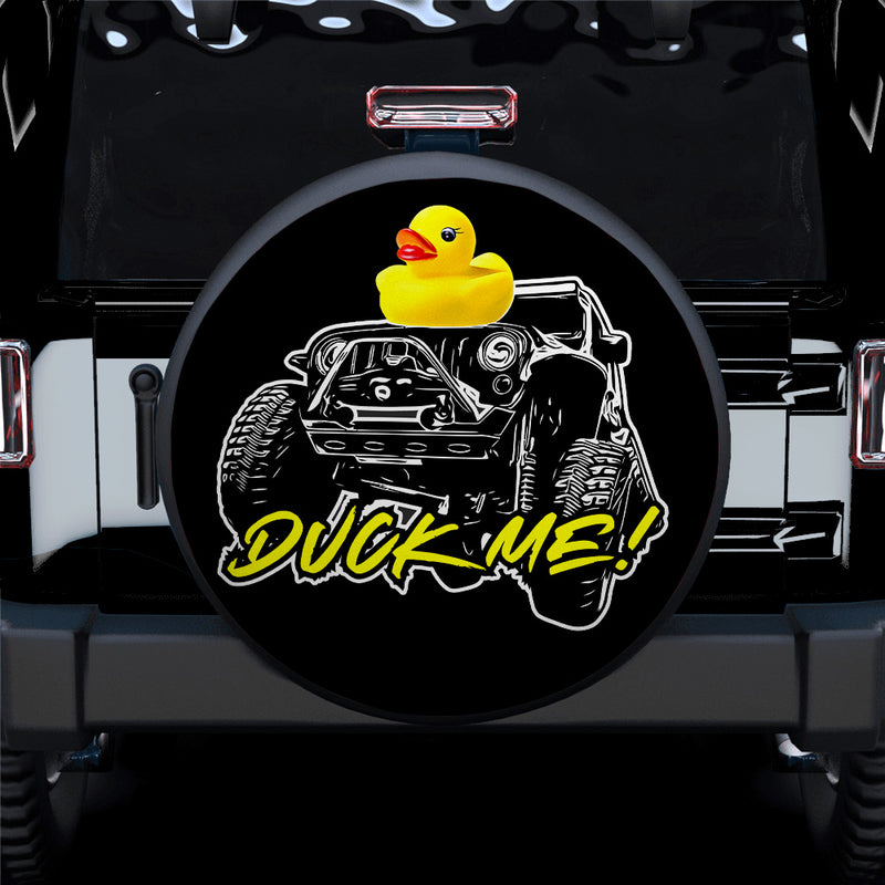 Duck Me Jeep Car Spare Tire Cover