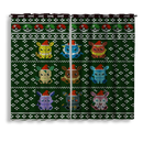 Eevee Evolution Pixel Window Curtain