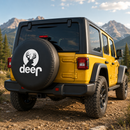 Deer Jeep Funny Spare Tire Cover