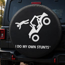 Jeep My Own Stunts Square Car Spare Tire Cover