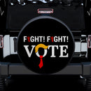 Fight Fight Vote Car Spare Tire Cover
