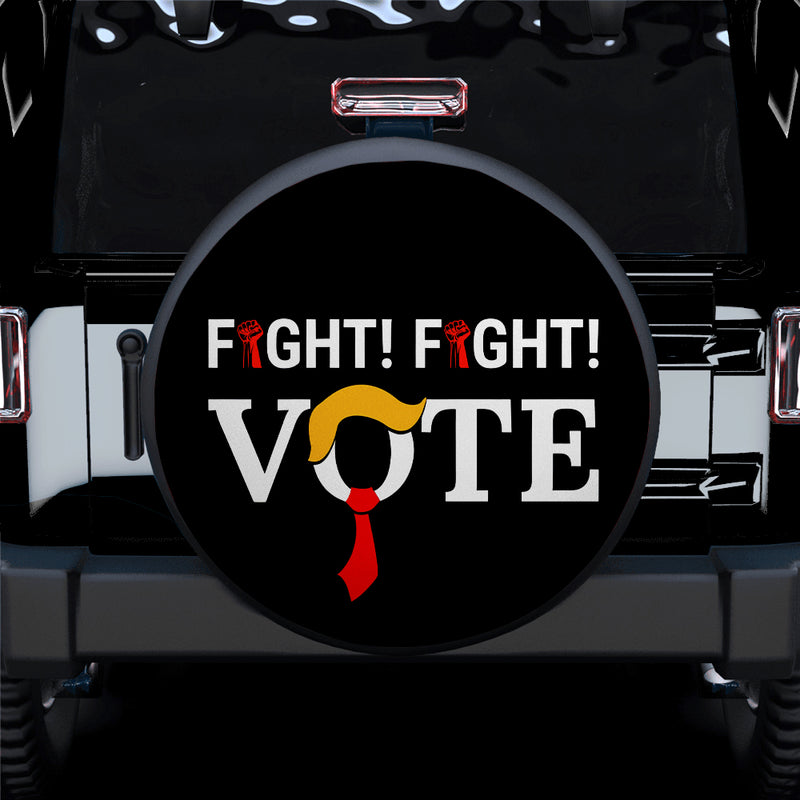 Fight Fight Vote Car Spare Tire Cover