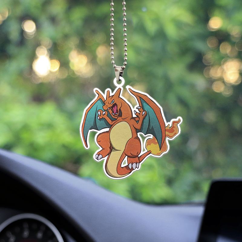 Charizard Pokemon Car Ornament Custom Car Accessories Decorations